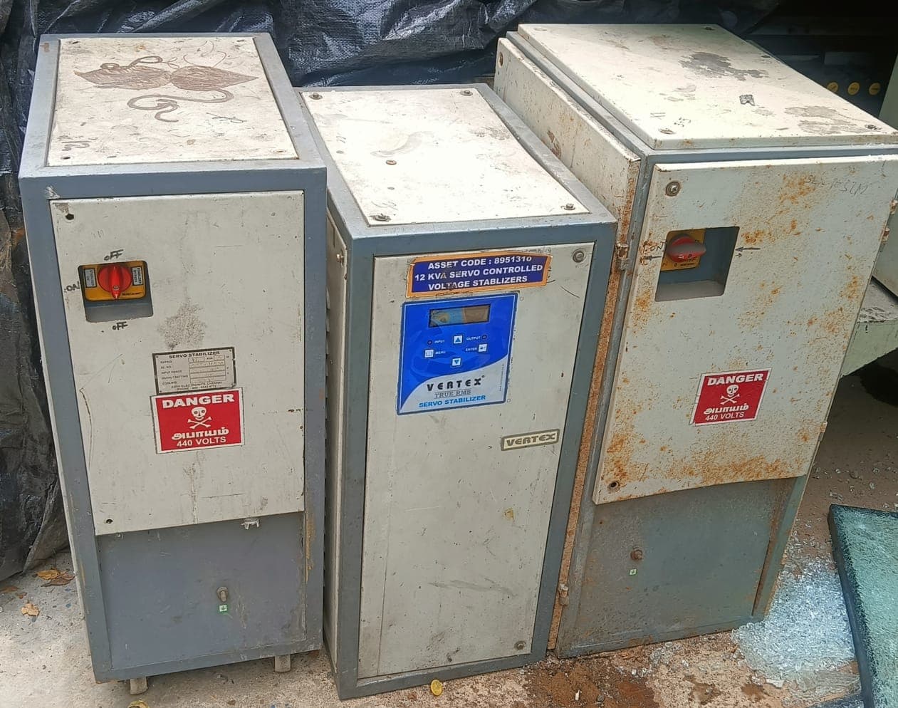 Aarohan Enterprises - Final Handover Bare-Shell Preparation: Surface leveling, anchor bolt patching, and handover inspection on commercial floor. (Photo 059)